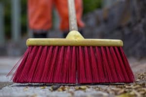 broom, cleaning, sweep